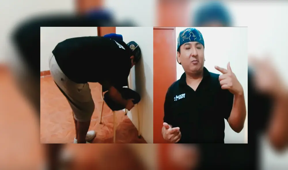 Desliza para ver el desenlace de este video que se viralizó en Facebook. Foto: Captura.