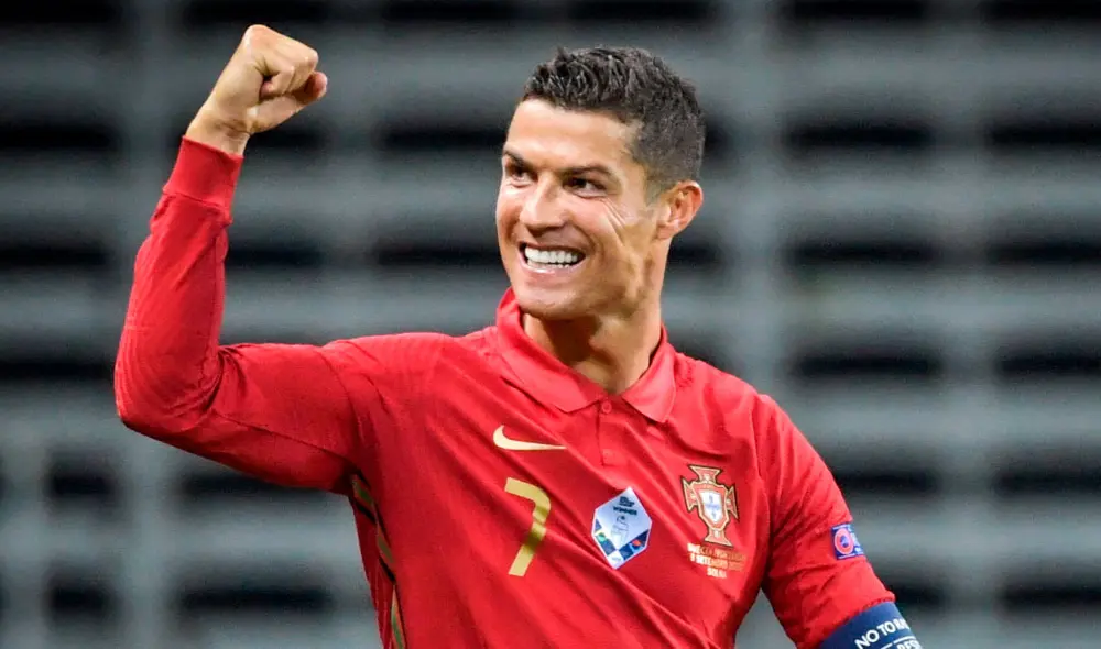 Cristiano Ronaldo llegó a los 101 goles con la selección de Portugal. Foto: EFE