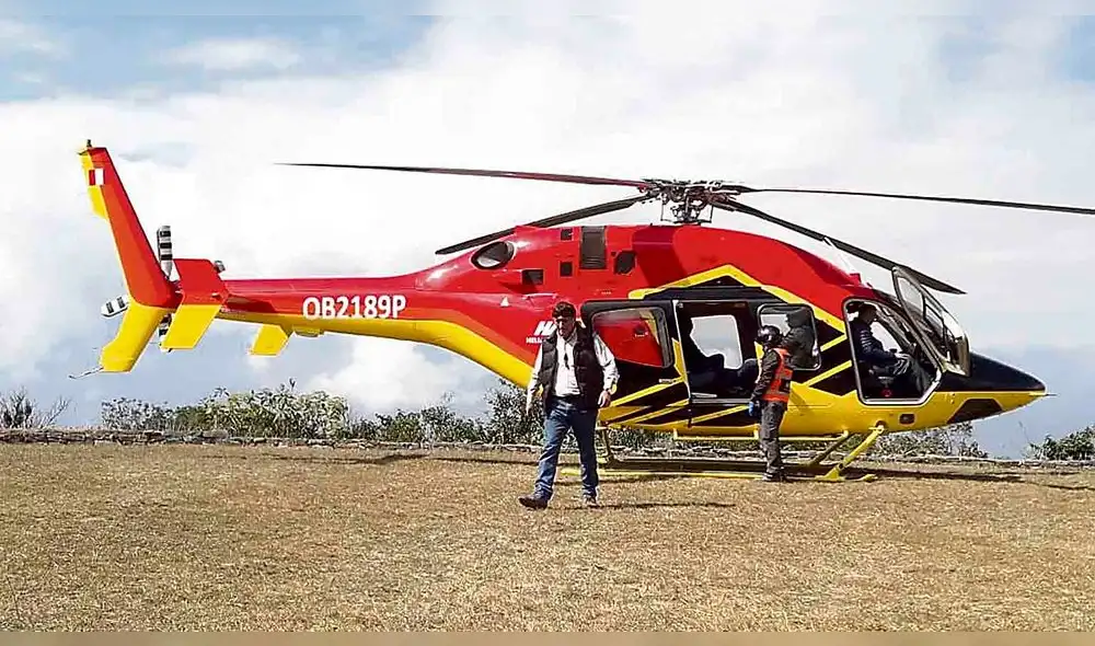 MALA NOTICIA. Cultura ya inició proceso administrativo para sancionar a la empresa Heliamérica. Funcionario que viajó dice que fueron sorprendidos.