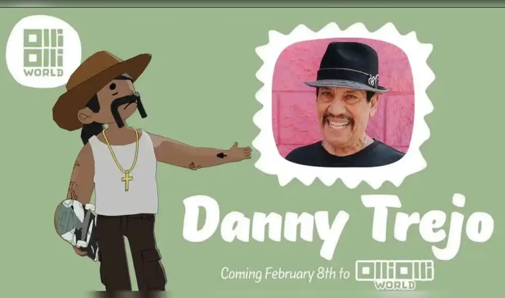 Diseño de Danny Trejo en OlliOlli World. Foto: cinemascomics