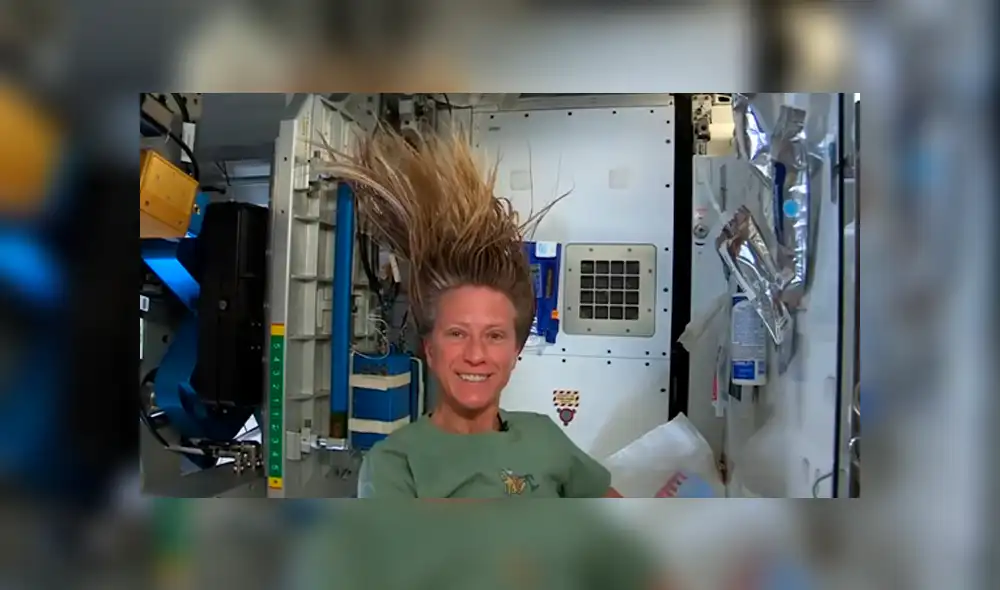 YouTube viral: astronauta de la NASA revela cómo se lava el cabello en el espacio [VIDEO]