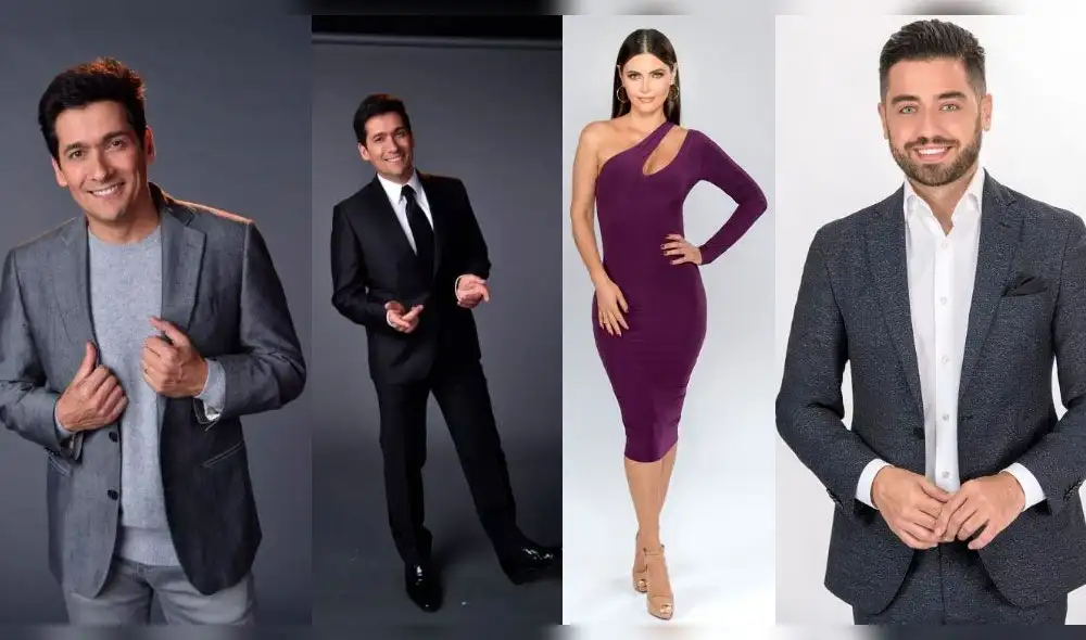 Rafael Araneda, Chiquinquirá Delgado y  Borja Voces serán algunos de los presentadores de los Premios Lo Nuestro 2020. Foto: composición