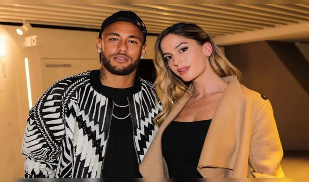 Natalia Barulich y Neymar Natalia Barulich y Neymar