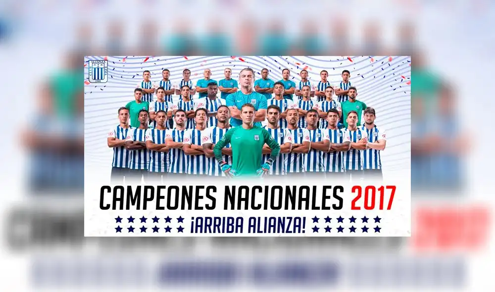 Alianza Lima: Estas son las marcas que acompañan al campeón nacional 2017 Alianza Lima: Estas son las marcas que acompañan al campeón nacional 2017