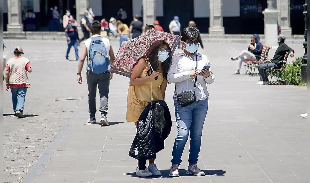 CALOR INCREMENTA EN AREQUIPA 