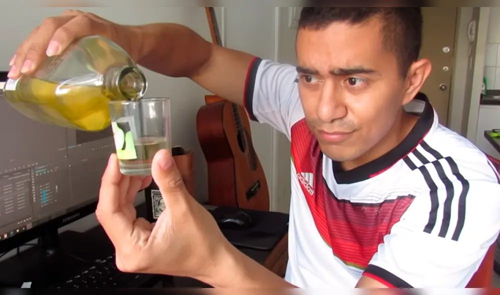 YouTube Viral: Venezolano probó "pisco chileno" y su reacción sorprende en redes [VIDEO]