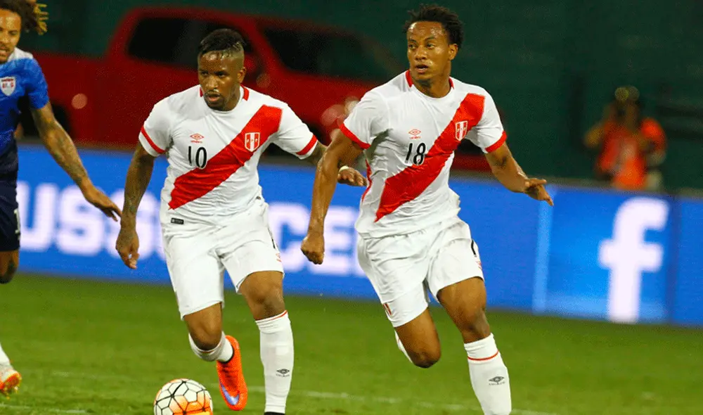 La respuesta de André Carrillo a Jefferson Farfán.