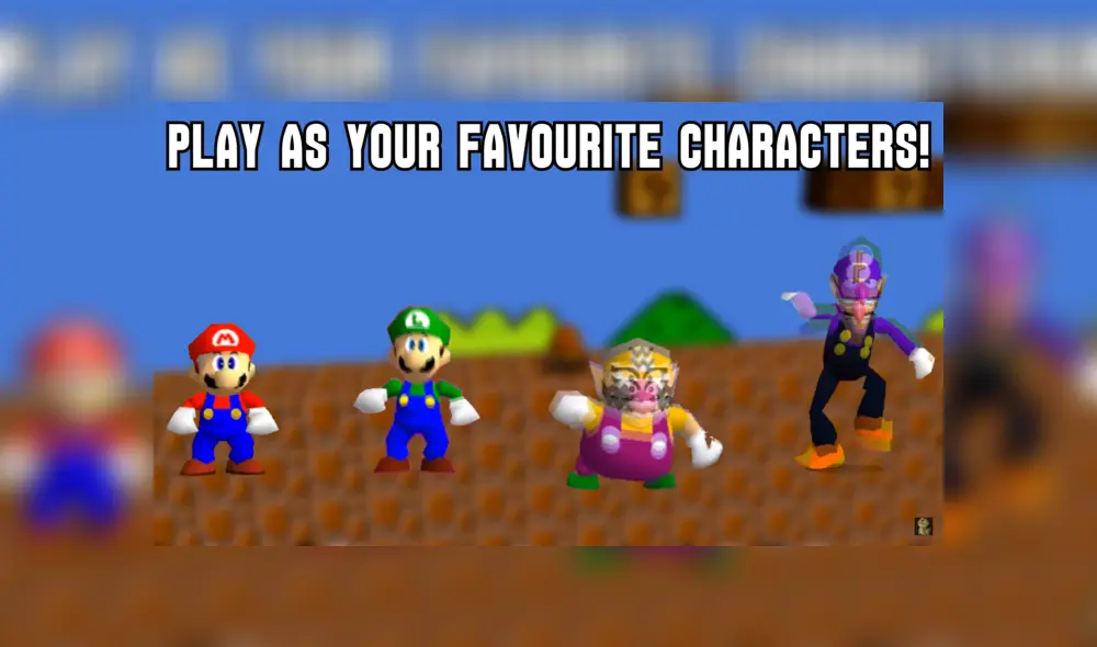 Descarga gratis Super Mario Bros recreado en Super Mario 64 [VIDEO]