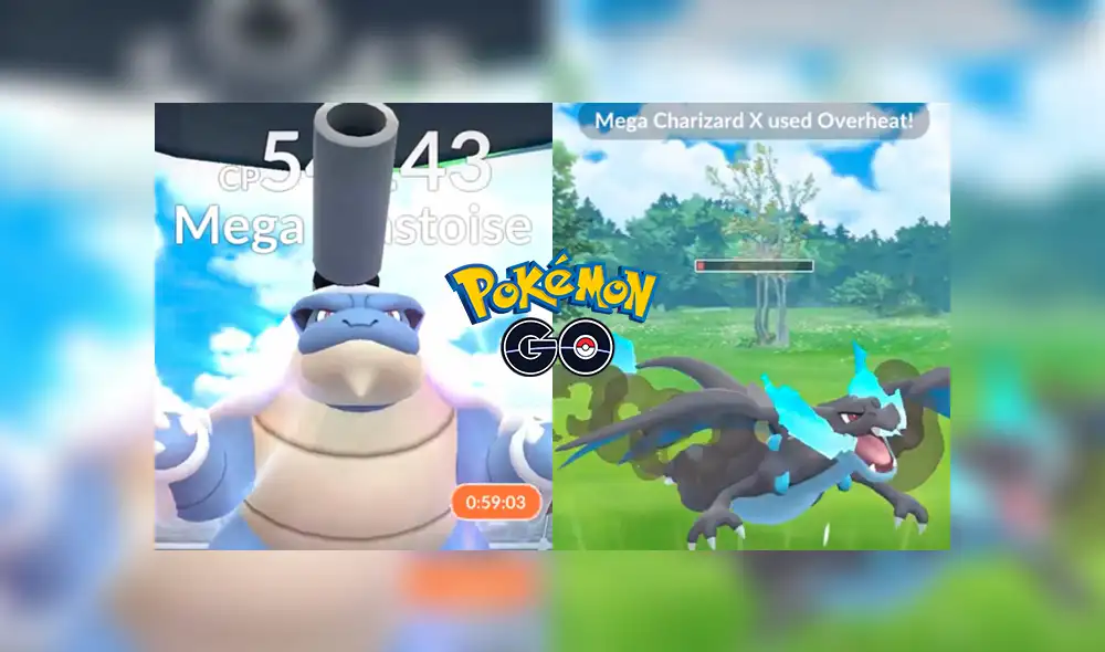 Se filtran las primeras imágenes de mega incursión y pokémon megaevolucionados dentro de Pokémon GO. Foto: composición La República vía Pokéxperto.