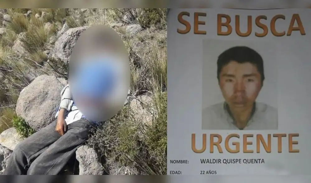 Joven desaparecido hace siete días fue encontrado sin vida.