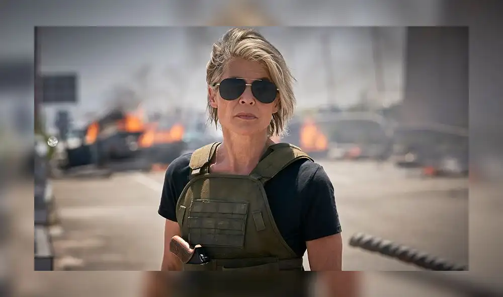 Linda Hamilton stars in Skydance Productions and Paramount Pictures' "TERMINATOR: DARK FATE."
