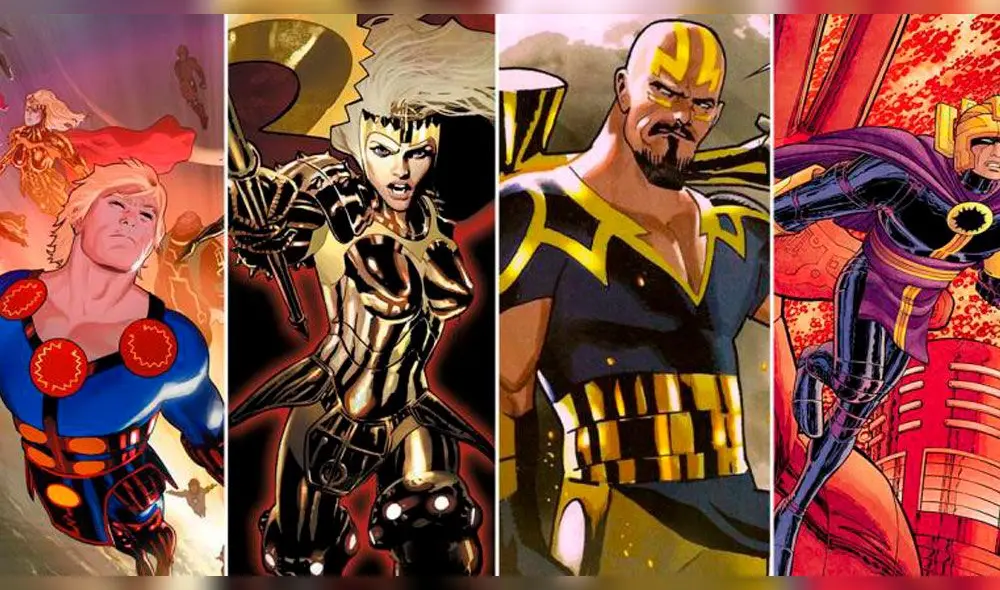 The Eternals se estrenará a finales de 2020. Foto: Marvel The Eternals se estrenará a finales de 2020. Foto: Marvel