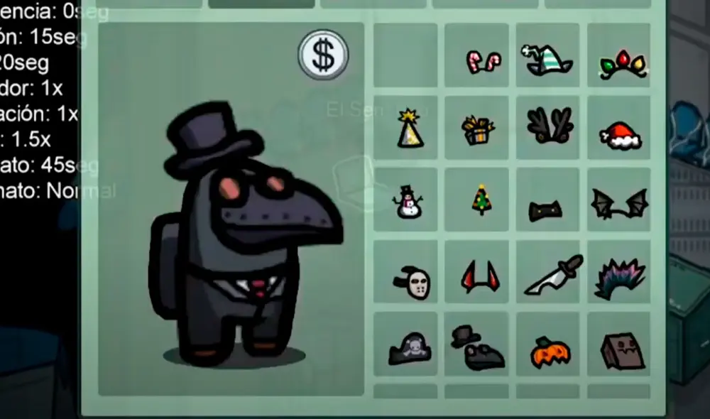 Desliza para ver más trajes especiales en Among Us y descubre cómo obtenerlos en cualquier momento con los pasos en la nota. Foto: Among Us.