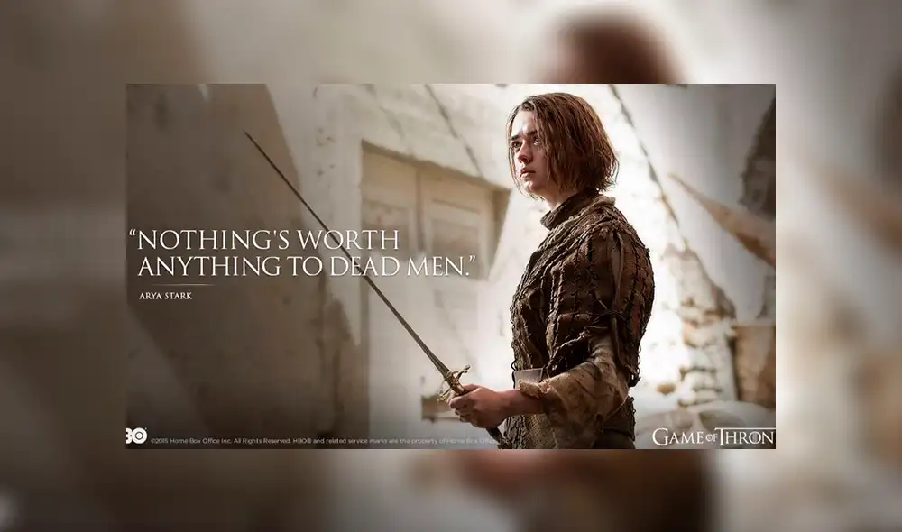 Game of Thrones: Las frases de Arya Stark que conmovieron al mundo con GOT [VIDEO]