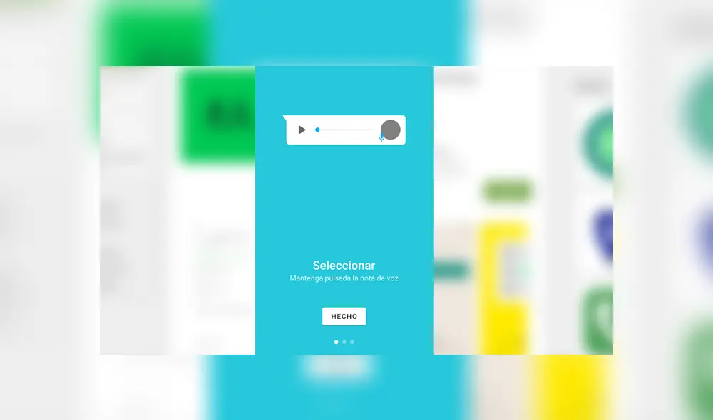 2. Luego buscar el audio de WhatsApp. Foto: Captura.