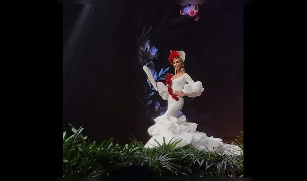 Miss Universo 2018: Ángela Ponce representa belleza de la mujer española con traje típico