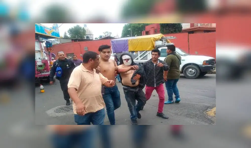 México: explosión de fuegos artificiales se sale de control y deja varios heridos [VIDEO]  