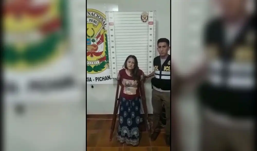 Discapacitada dirigía en el Vraem una mafia de trata de personas Discapacitada dirigía en el Vraem una mafia de trata de personas