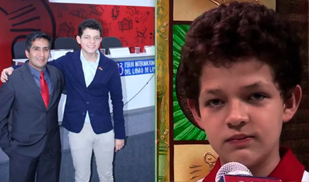 Kabir Pajares participó en varias ferias de libros en su adolescencia al destacar como escritor. Foto: composición LR/Facebook/Kabir Pajares/Captura YouTube/Saco Oliveros Kabir Pajares participó en varias ferias de libros en su adolescencia al destacar como escritor. Foto: composición LR/Facebook/Kabir Pajares/Captura YouTube/Saco Oliveros