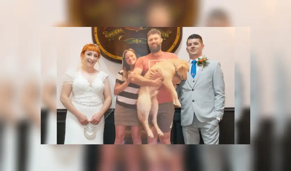 Desliza las imágenes para ver más detalles de esta singular boda que se volvió viral. (Foto: captura / Facebook) Desliza las imágenes para ver más detalles de esta singular boda que se volvió viral. (Foto: captura / Facebook)
