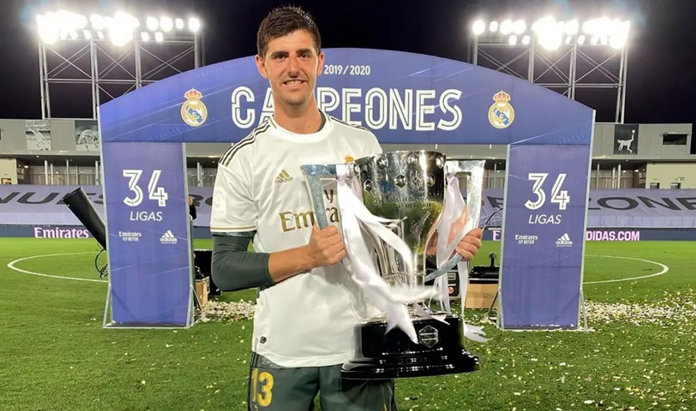 Thibaut Courtois arremetió contra Barcelona. Foto: Twitter