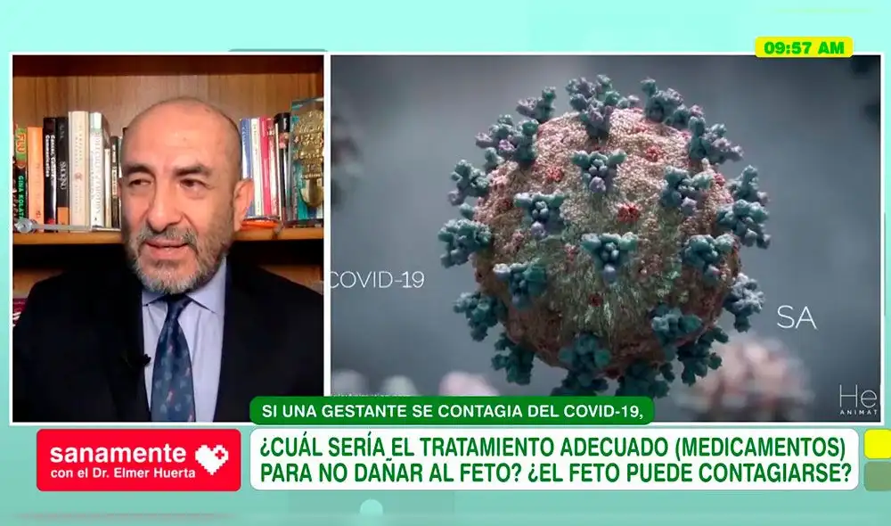 El espacio televisivo del especialista lidera las mañanas en América Televisión, Foto: captura América TV El espacio televisivo del especialista lidera las mañanas en América Televisión, Foto: captura América TV