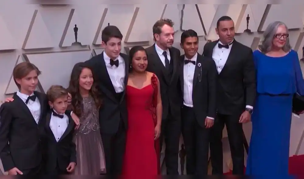 Yalitza Aparicio fue el centro de atención en la alfombra de los Oscar por su look 