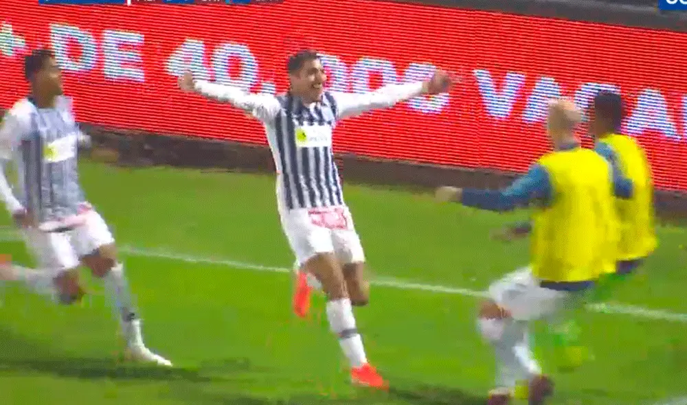 Adrián Balboa convirtió su primer gol en la Liga 1 Movistar 2019. | Foto: Gol Perú Adrián Balboa convirtió su primer gol en la Liga 1 Movistar 2019. | Foto: Gol Perú