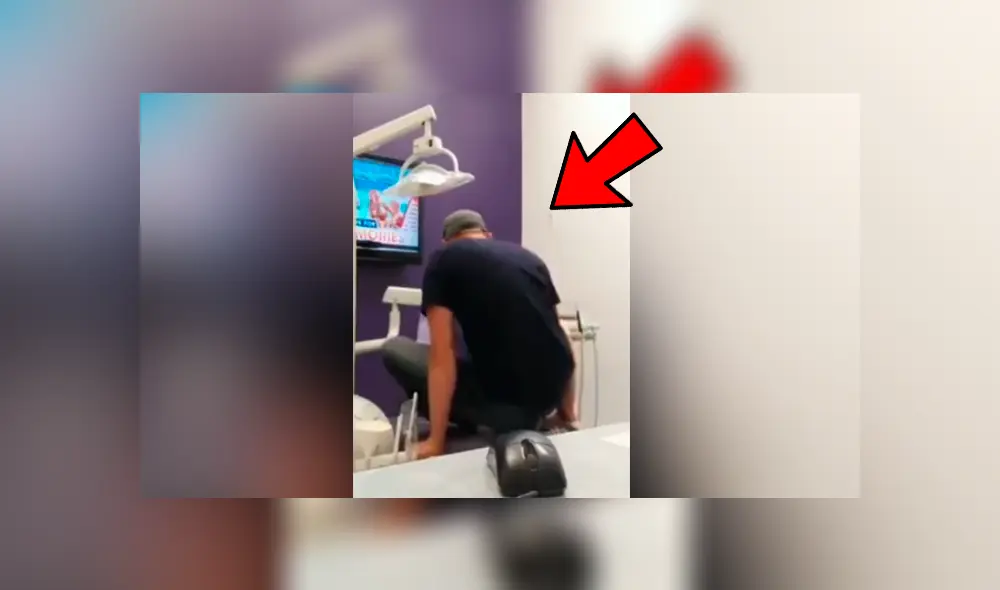 Paciente intentó calmar sus nervios con una pirueta y ocasionó desastre en consultorio dentista Paciente intentó calmar sus nervios con una pirueta y ocasionó desastre en consultorio dentista