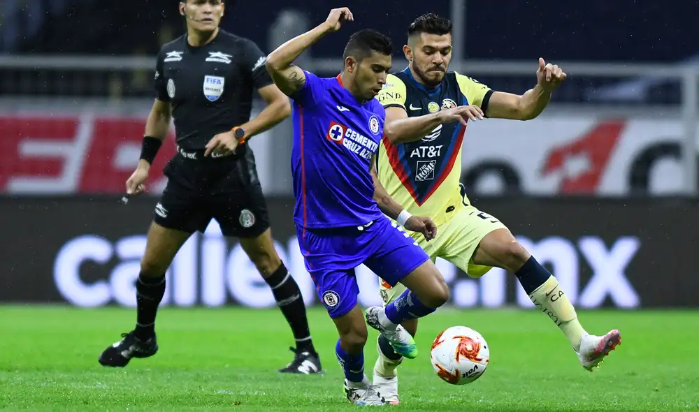 Cruz Azul vs América EN VIVO por fecha 12 de la Liga MX. Foto: Twitter