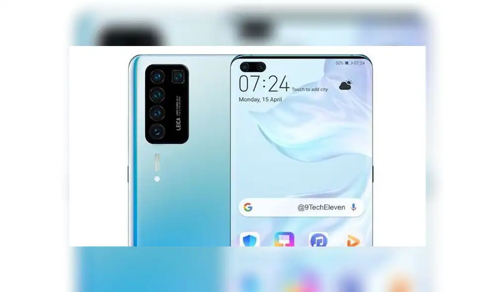 Huawei P40 Pro llegaría hasta con 7 cámaras.