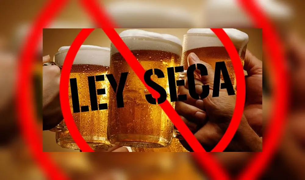 Elecciones 2020: ¿Cuándo empieza y qué día termina la Ley Seca? Elecciones 2020: ¿Cuándo empieza y qué día termina la Ley Seca?