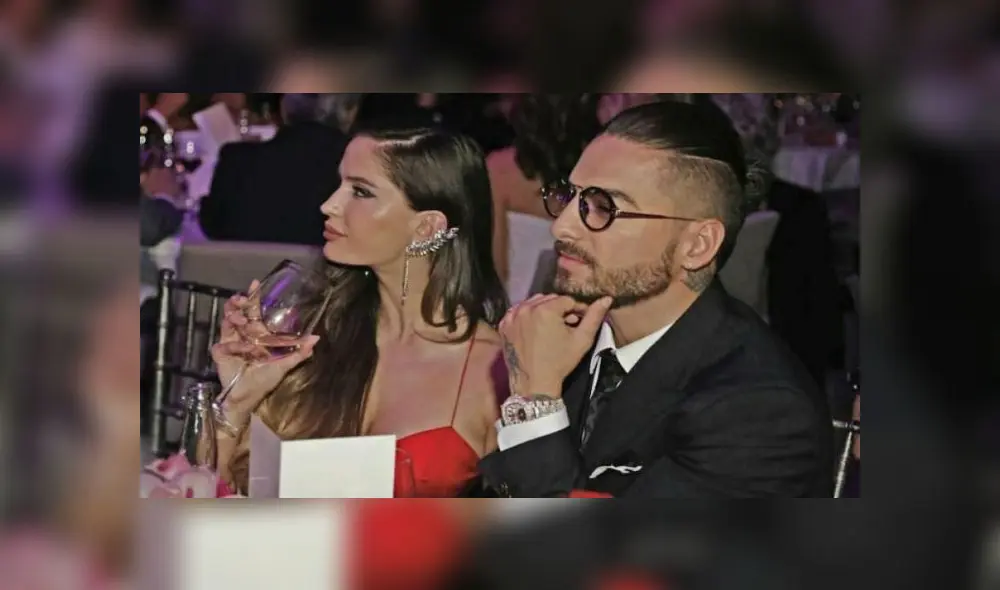 Maluma y Natalia Balurich Maluma y Natalia Balurich