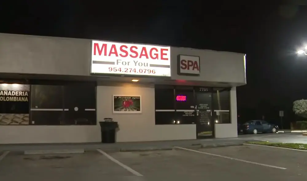 Los oficiales arrestaron a cuatro mujeres de nacionalidad china. Foto: Captura.