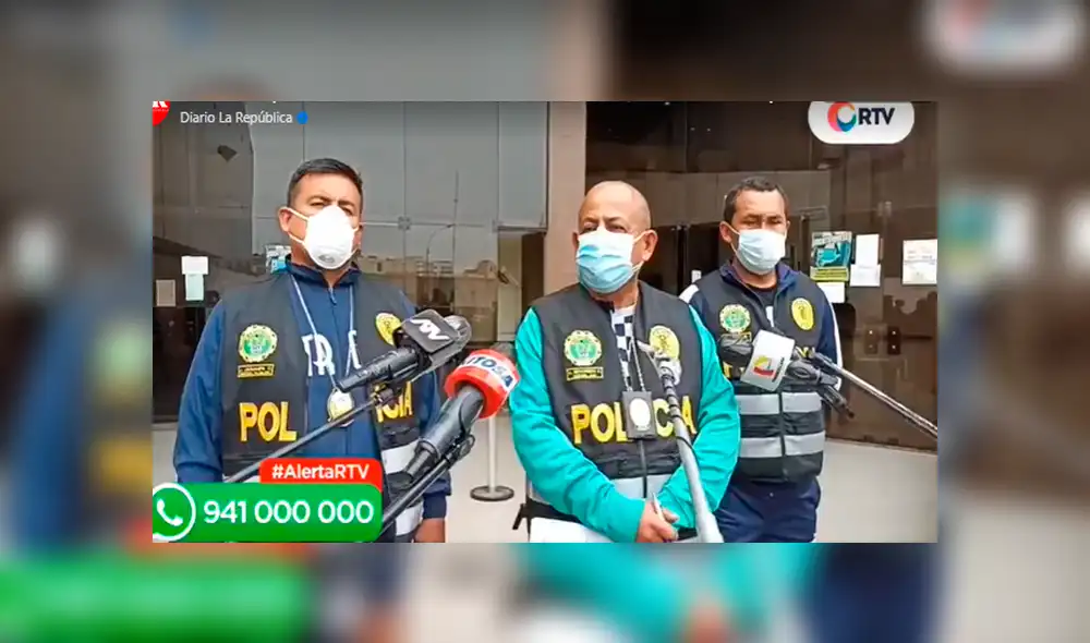 Coronel PNP Víctor Revoredo. Foto: Captura