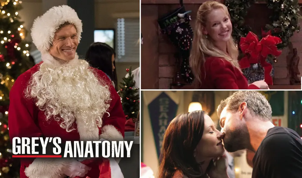 Conoce cuáles son los episodios navideños de Grey's anatomy. Foto: composición /ABC Conoce cuáles son los episodios navideños de Grey's anatomy. Foto: composición /ABC