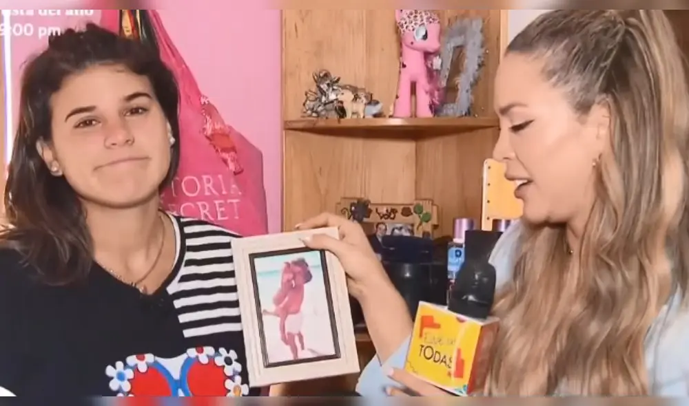 Sheyla Rojas recorre habitación de Macarena Vélez y descubre foto de Said Palao