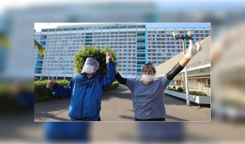 Personas dadas de alta por el nuevo coronavirus. Créditos: Minsa. Personas dadas de alta por el nuevo coronavirus. Créditos: Minsa.