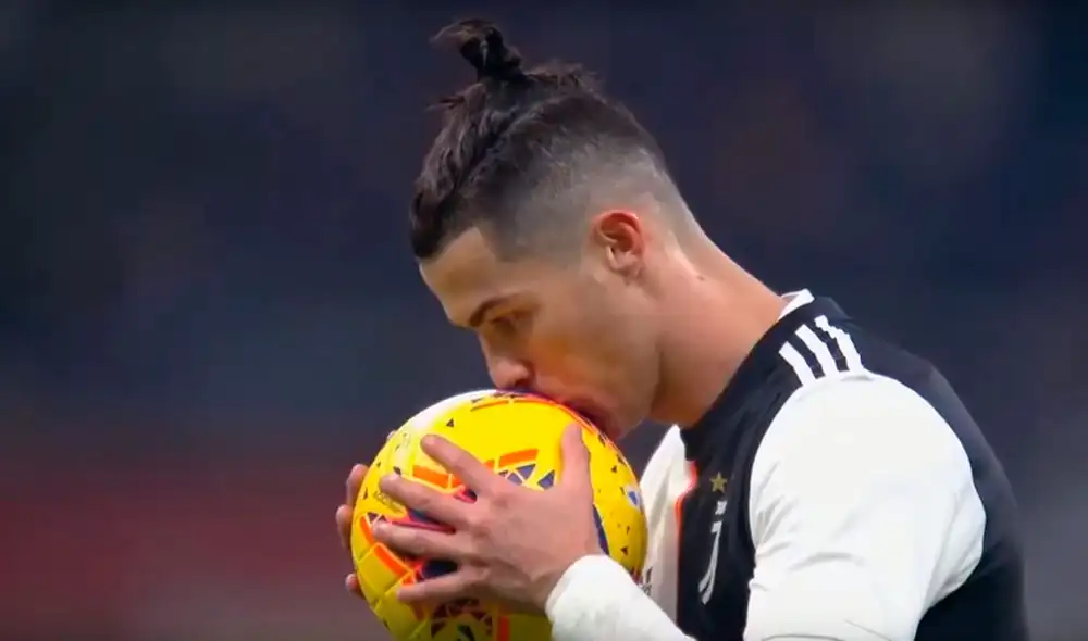 Cristiano Ronaldo marcó el empate a los 90' por la Copa Italia. Foto: Captura Cristiano Ronaldo marcó el empate a los 90' por la Copa Italia. Foto: Captura