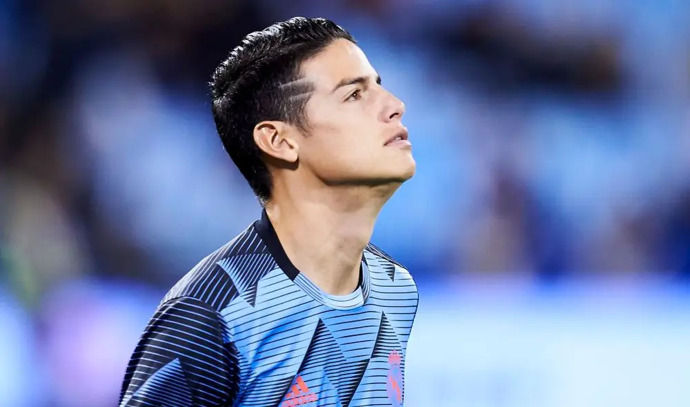 Nuevo look de James Rodríguez impacta a seguidores y compañeros 
