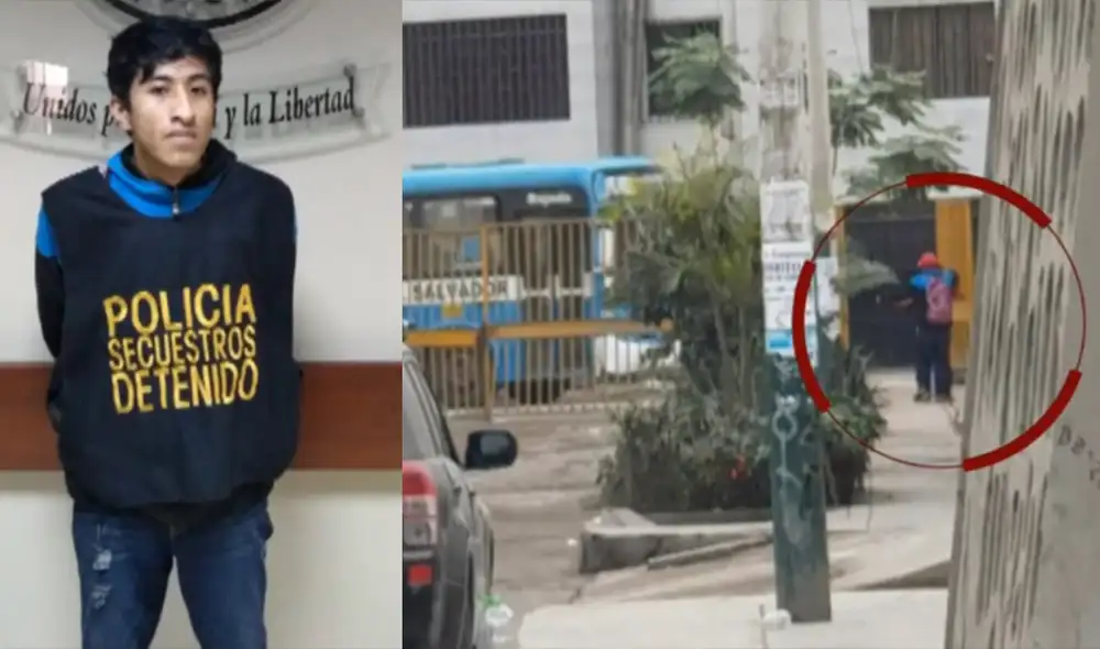 Sujeto fue detenido por agentes policiales. Sujeto fue detenido por agentes policiales.