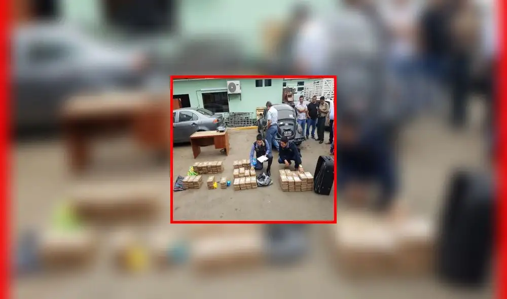 Incautan más de 300 kilos de cocaína y capturan a 3 colombianos y 3 peruanos