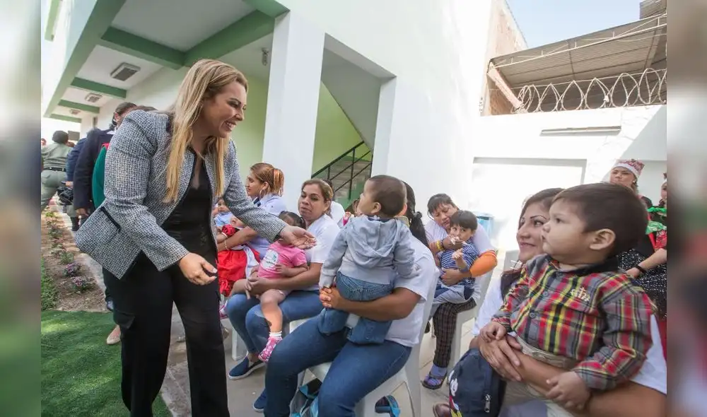 Inauguran dos Cuna Más en penal Santa Mónica para hijos de las internas