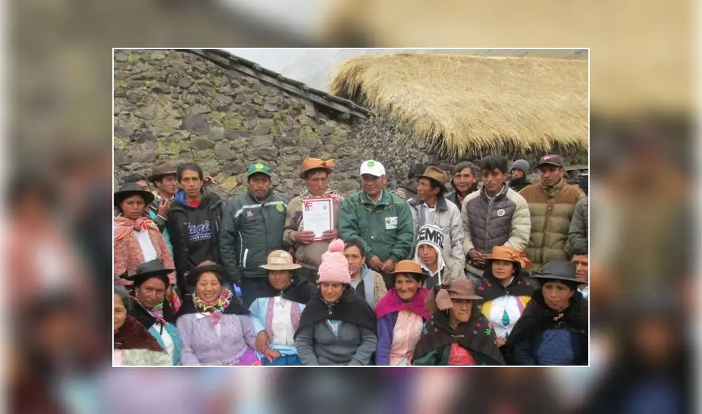 Tacsanapampa es la nueva comunidad nativa reconocida en Huancavelica