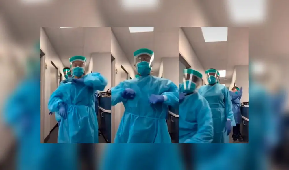 Desliza las fotografías para ver parte del divertido momento que revelaron estas jóvenes enfermeras de EE. UU. Foto: Captura/TikTok Desliza las fotografías para ver parte del divertido momento que revelaron estas jóvenes enfermeras de EE. UU. Foto: Captura/TikTok