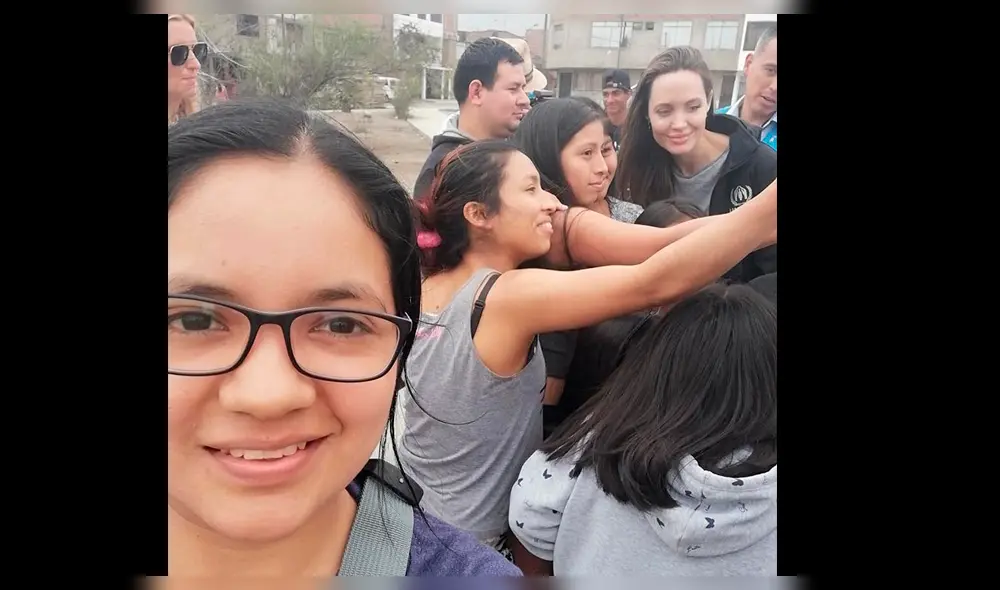 Angelina Jolie emociona a venezolanos con su sorpresiva llegada a Lima [FOTOS Y VIDEO]