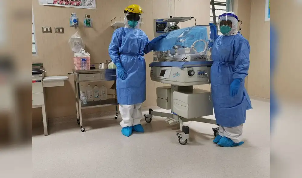 Gestante con coronavirus da a luz a bebe sano en Trujillo Gestante con coronavirus da a luz a bebe sano en Trujillo