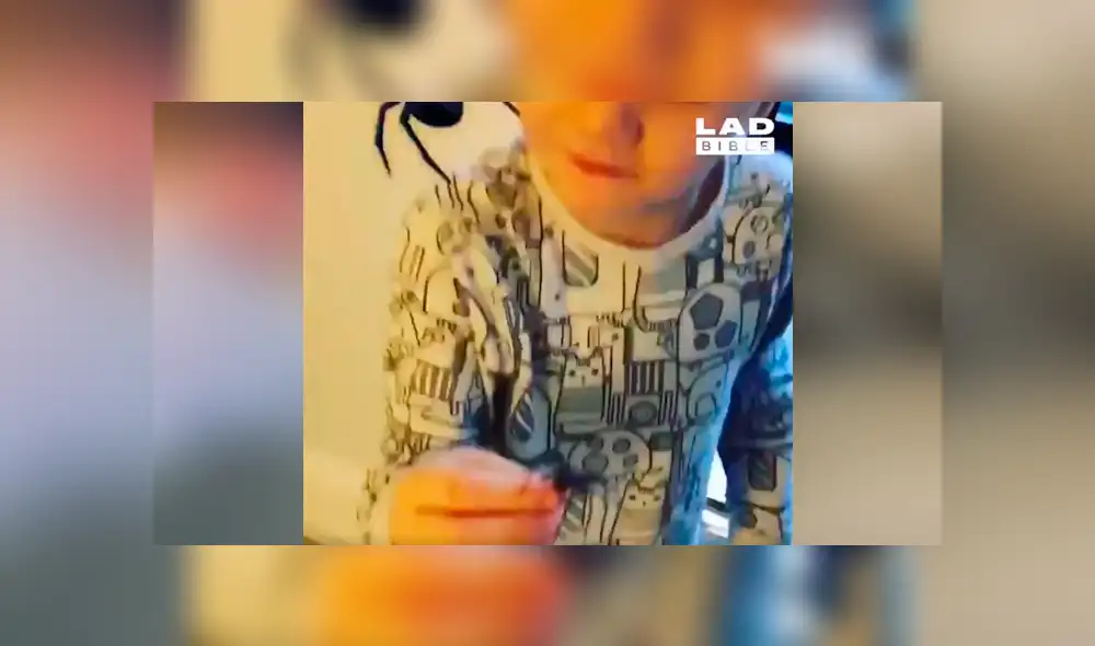 Facebook viral: ola de críticas por niño que manipula descomunal araña ante la vista de su padre [VIDEO]