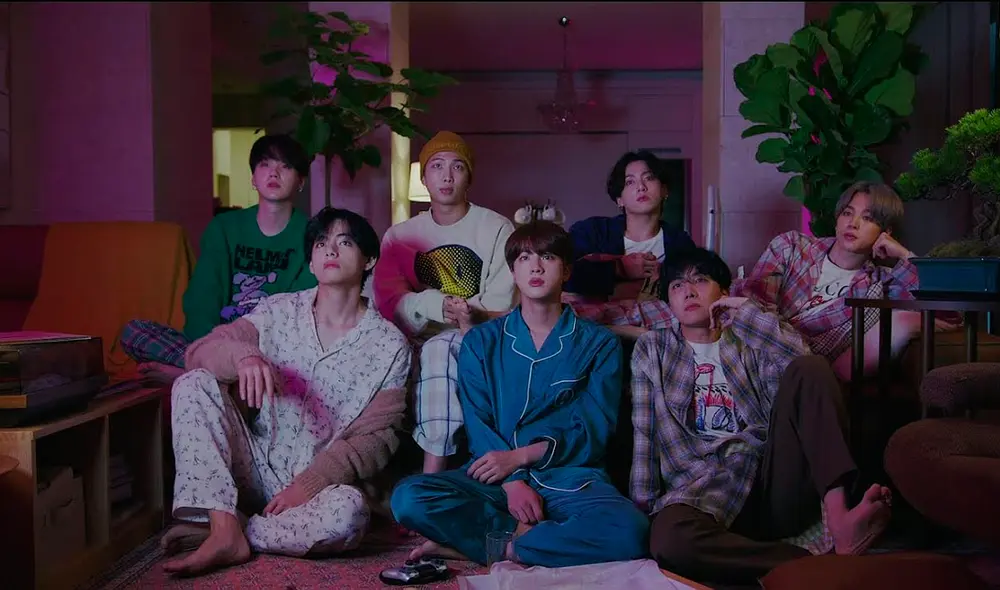 Captura del teaser de "Life goes one" de BTS. Foto Big Hit