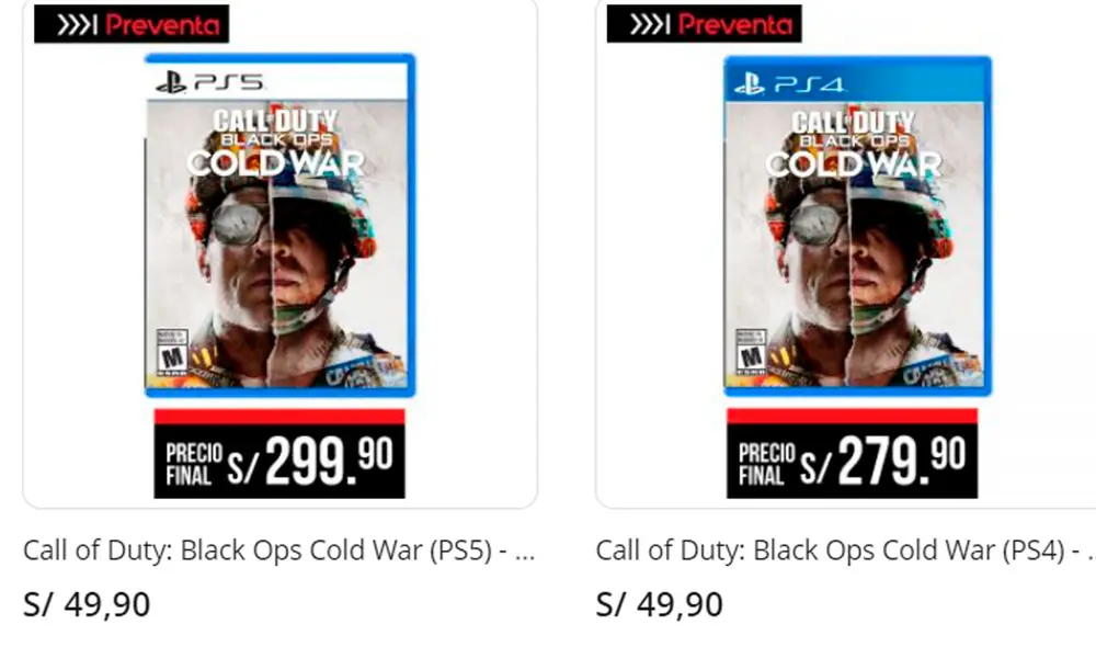 Algunos también llegarán para PS4, a un menor precio. Imagen: Phantom.